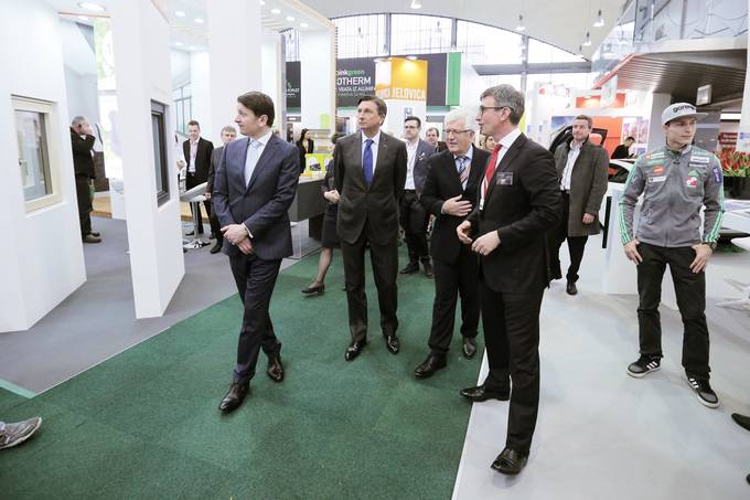 Predsednik Pahor na odprtju 55. mednarodnega sejma Dom